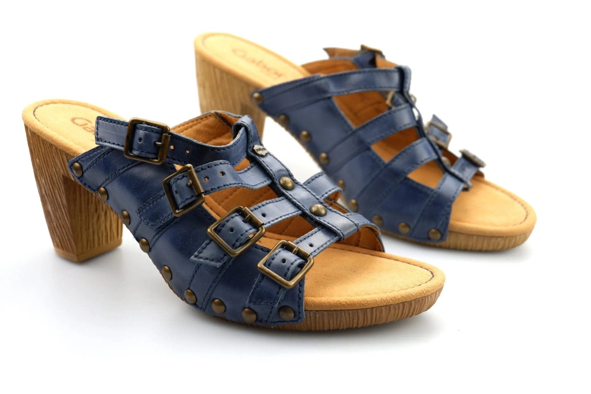 '03.801.76' women's slide sandal - blue - Chaplinshoes'03.801.76' women's slide sandal - blueGabor