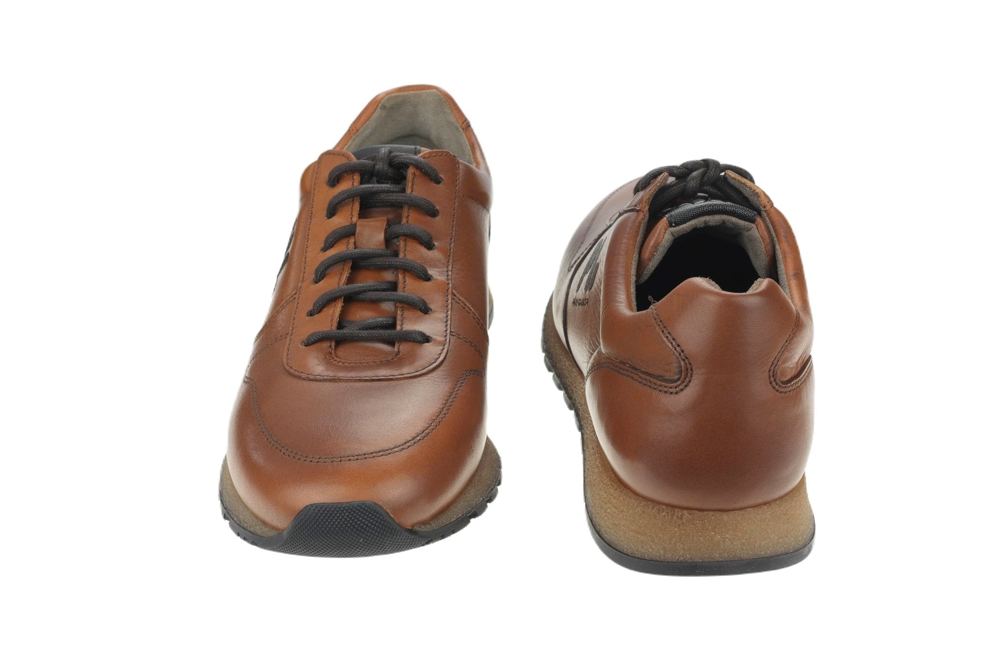 Herensneaker met veters '0496.13.10' bruin - Chaplinshoes'0496.13.10' herensneaker met veters - bruinPius Gabor