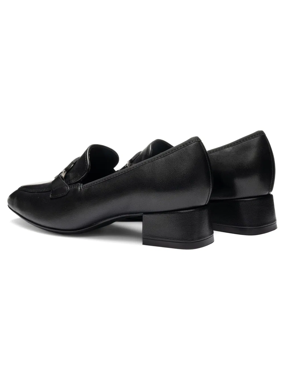 'Graz' Zapatos de tacón para mujer de corte ancho (H) - negro