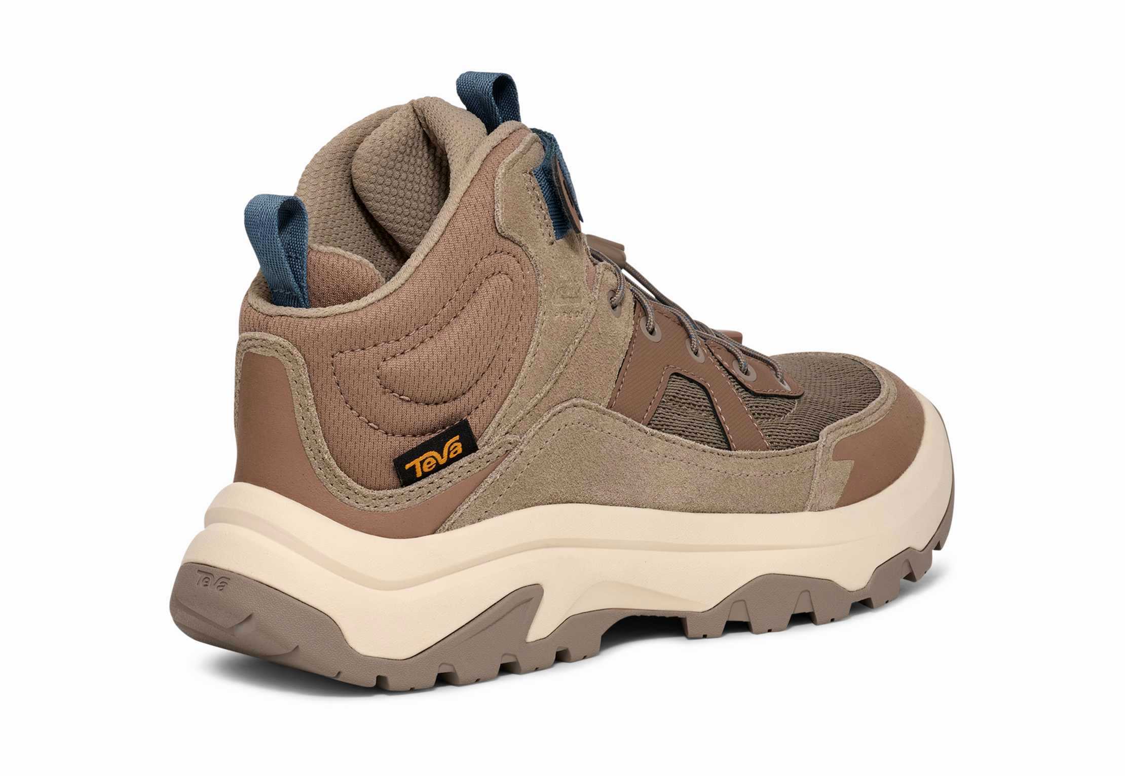 Wasserdichte Damenstiefelette „Hurricane Daybreaker Mid“ – Taupe