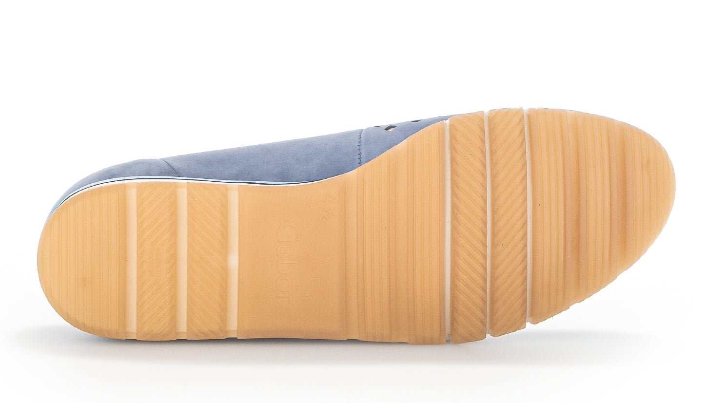 Mocassino traforato da donna '22.412.26' - Blu - ChaplinshoesMocassino traforato da donna '22.412.26' - BluGabor