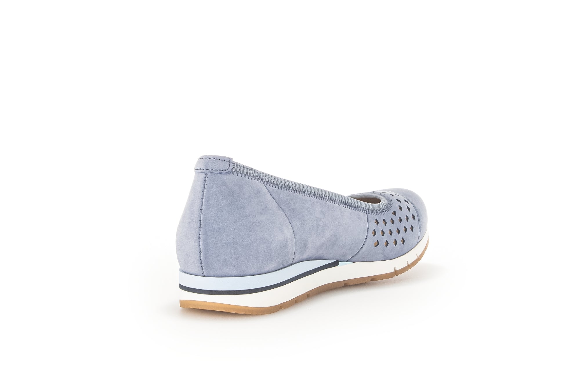 Mocassino traforato da donna '22.412.26' - Blu - ChaplinshoesMocassino traforato da donna '22.412.26' - BluGabor
