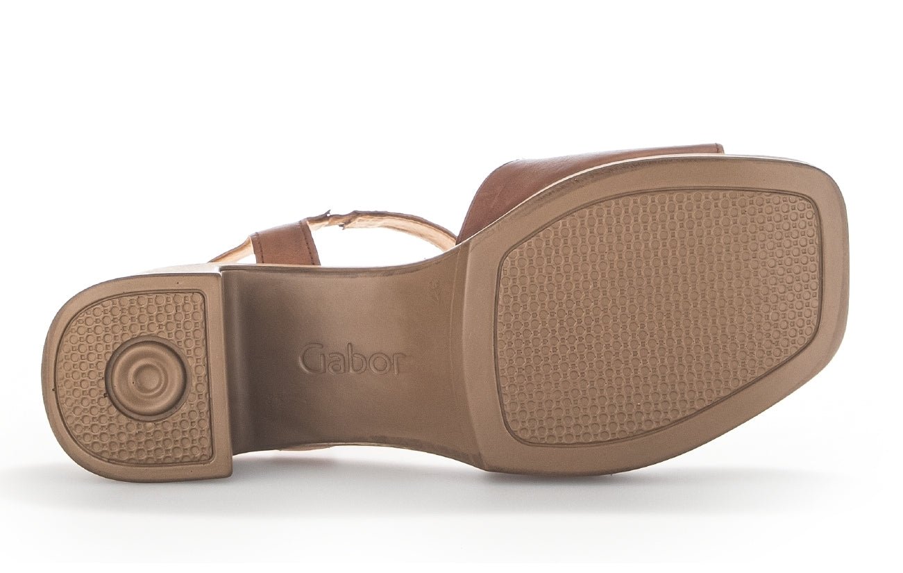 '22.721.53' dámské sandály - Hnědá - Chaplinshoes'22.721.53' dámský sandál - BrownGabor