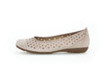 '24.169.12' women's perforated ballerina pump - grey - Chaplinshoes'24.169.12' women's perforated ballerina pump - greyGabor