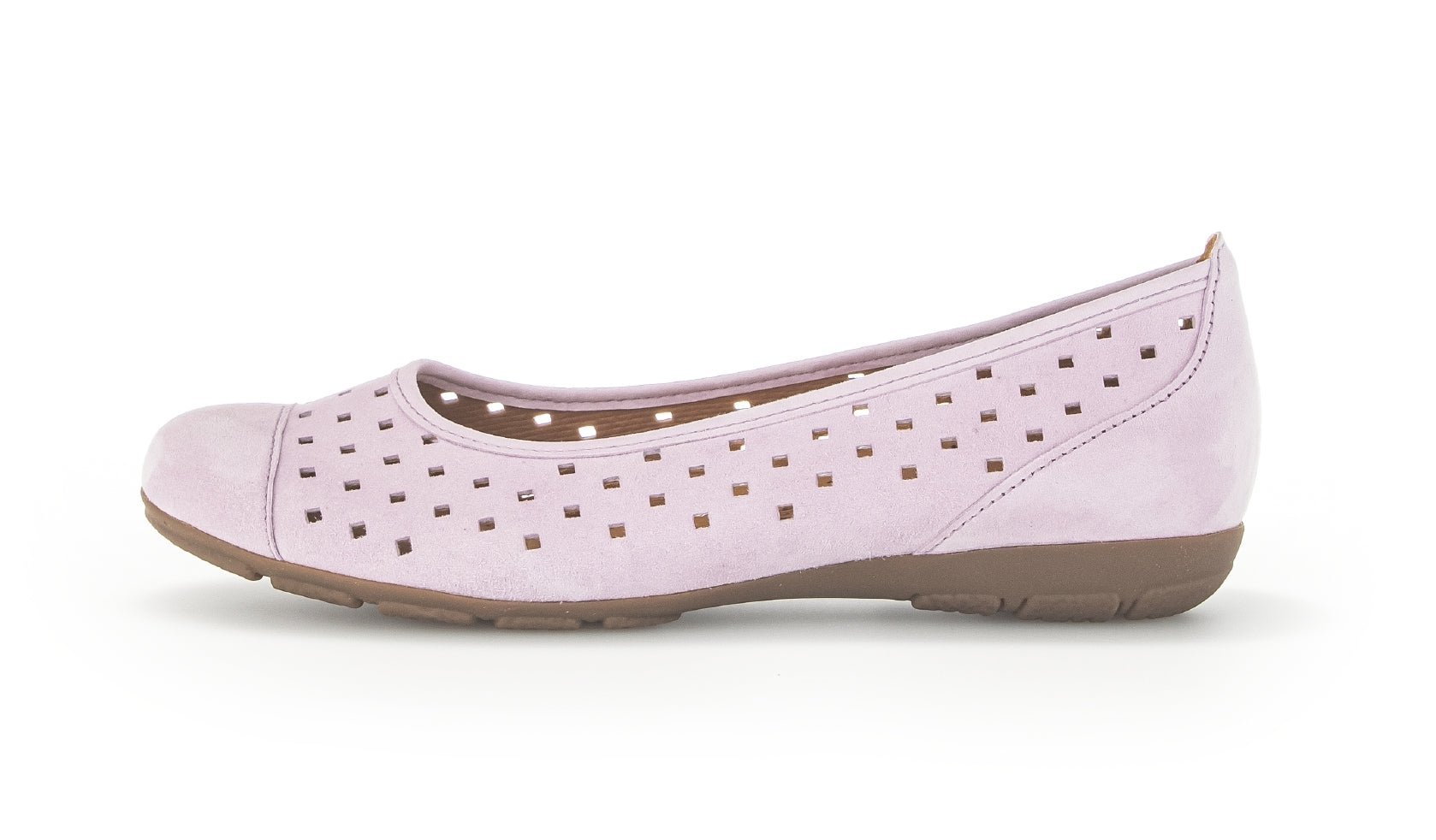 '24.169.13' women's perforated ballerina pump - pink - Chaplinshoes'24.169.13' women's perforated ballerina pump - pinkGabor