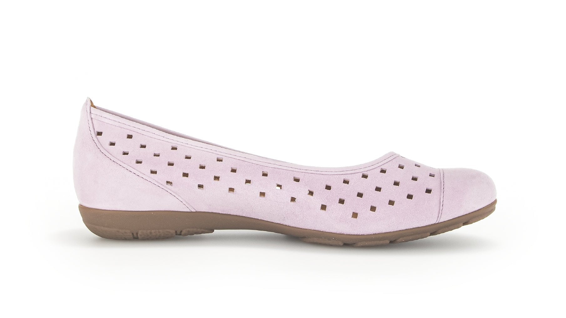 '24.169.13' women's perforated ballerina pump - pink - Chaplinshoes'24.169.13' women's perforated ballerina pump - pinkGabor