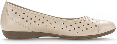 '24.169.22' women's perforated ballerina - Beige - Chaplinshoes'24.169.22' women's perforated ballerina - BeigeGabor