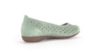 '24.169.33' women's perforated ballerina - Green - Chaplinshoes'24.169.33' women's perforated ballerina - GreenGabor
