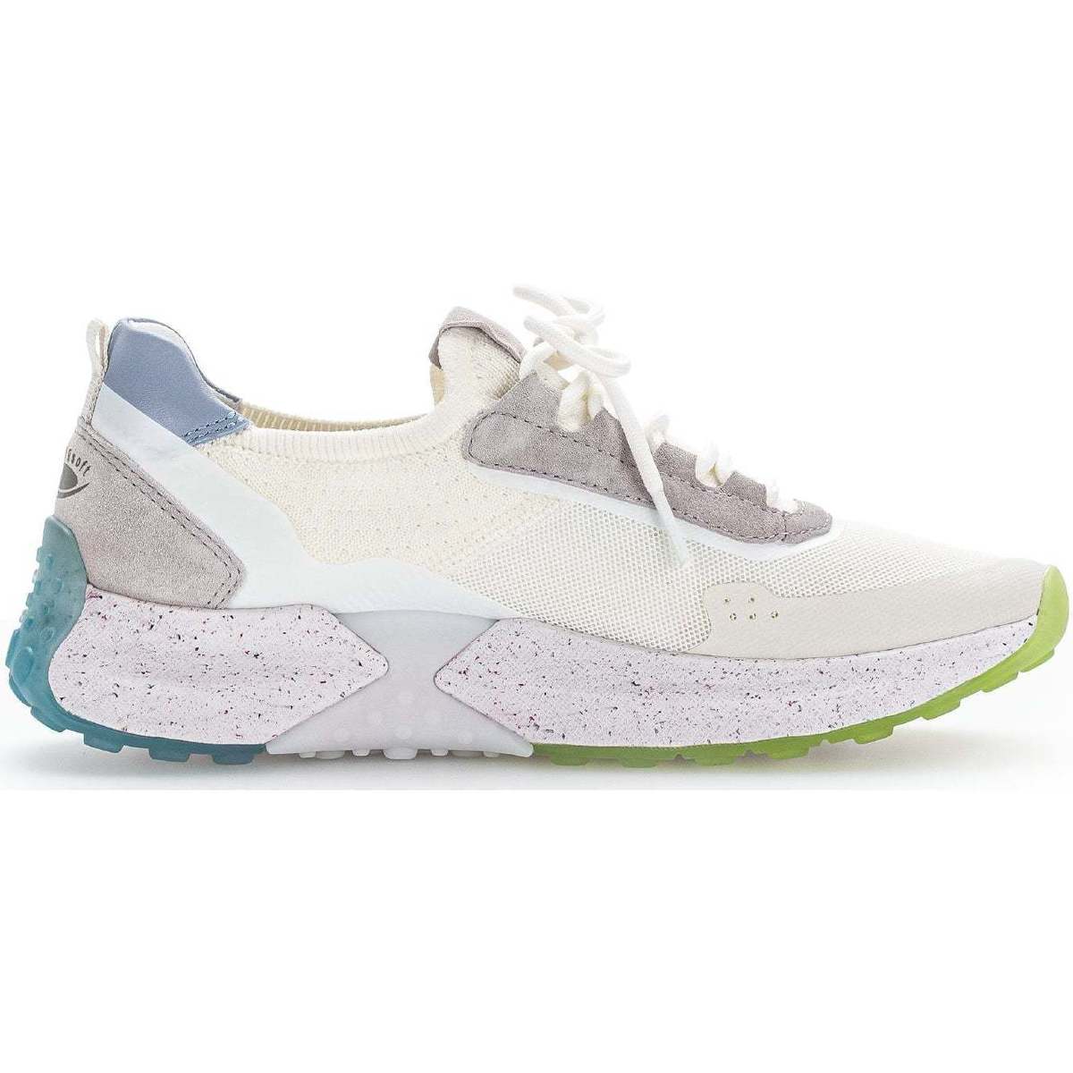 '26.996.51' zapatilla deportiva de mujer con cordones y ruedas -blanco