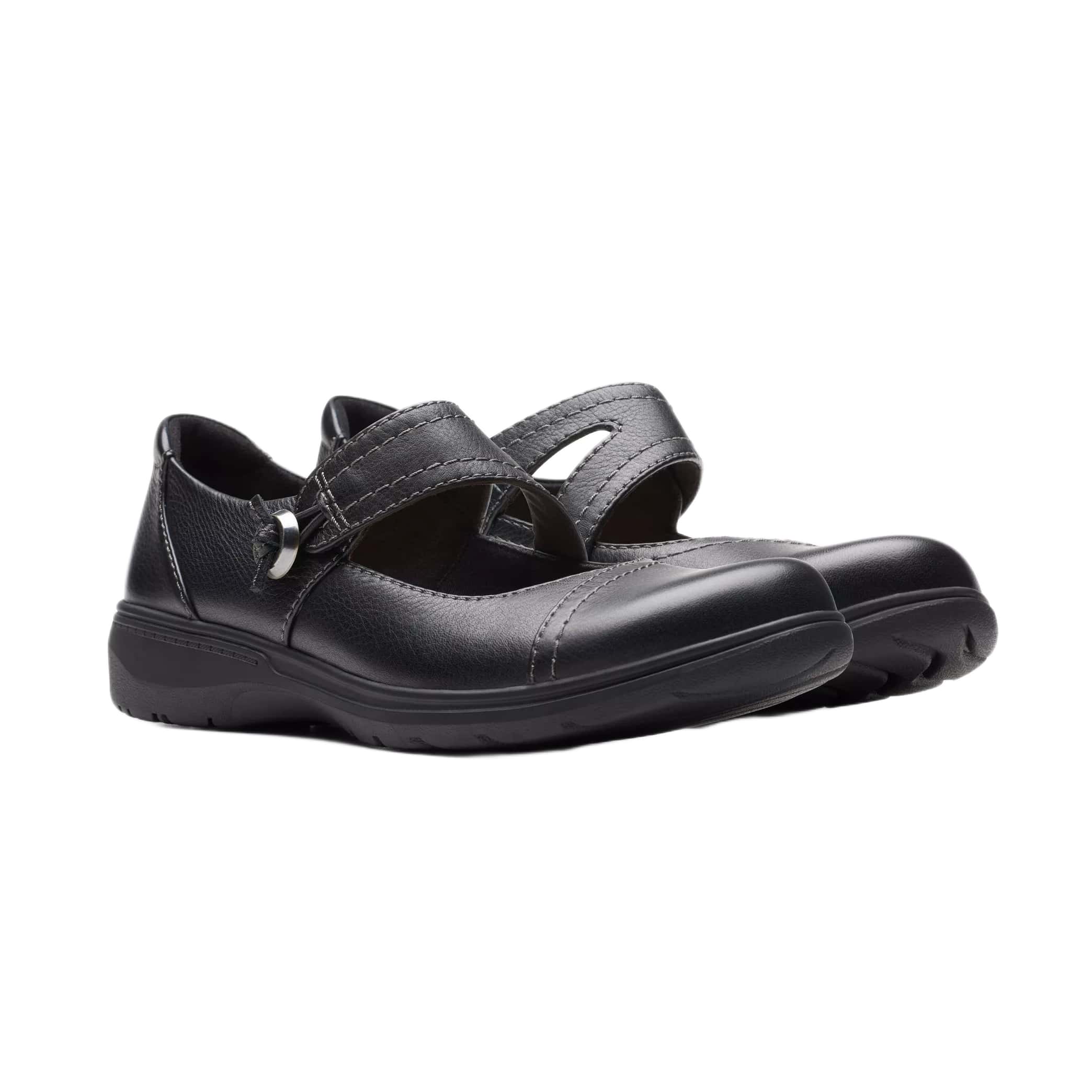 'Carleigh Jane' women's comfort strap shoe - Black