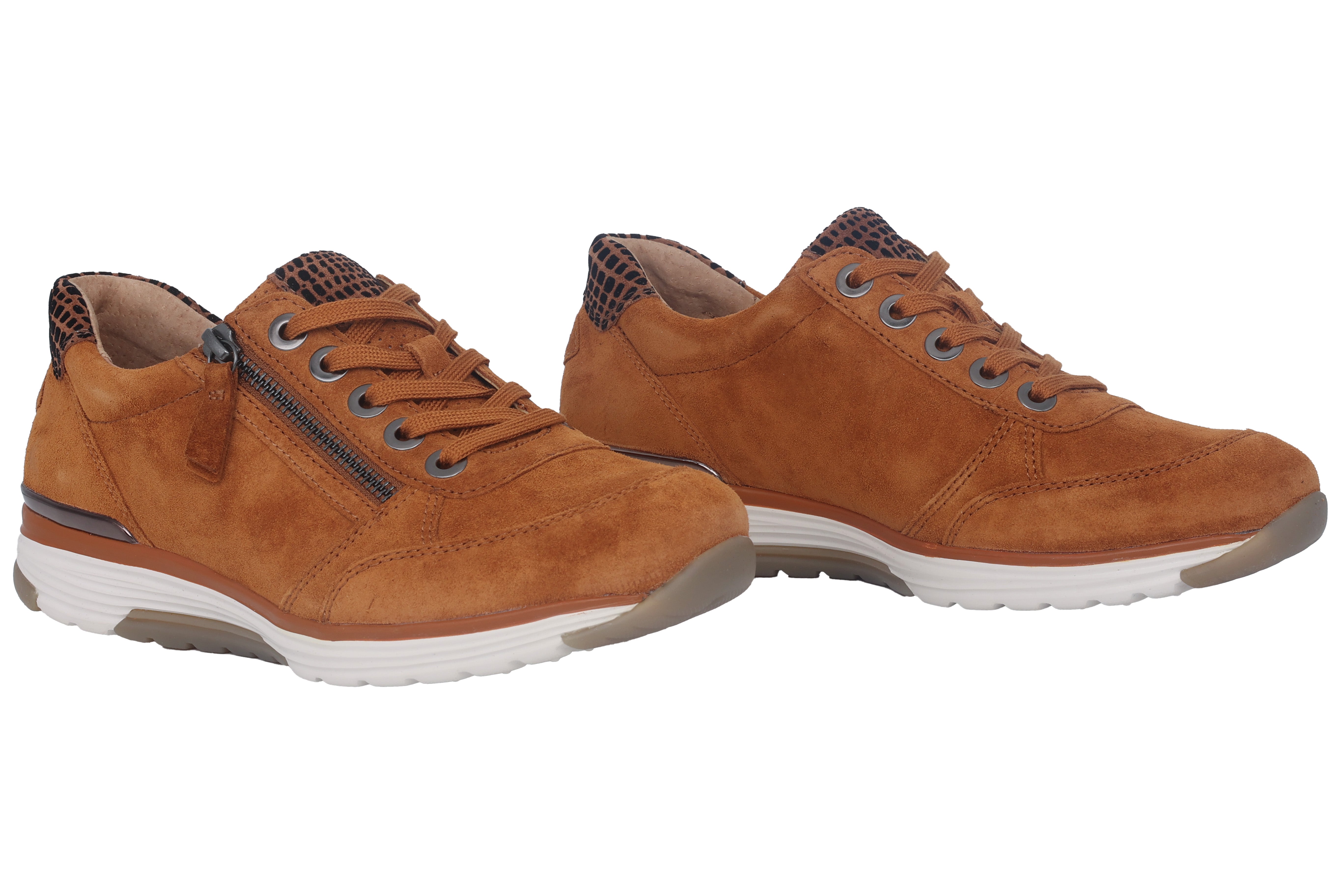 '76.973.01' women's walking running rolling sneaker - Brown