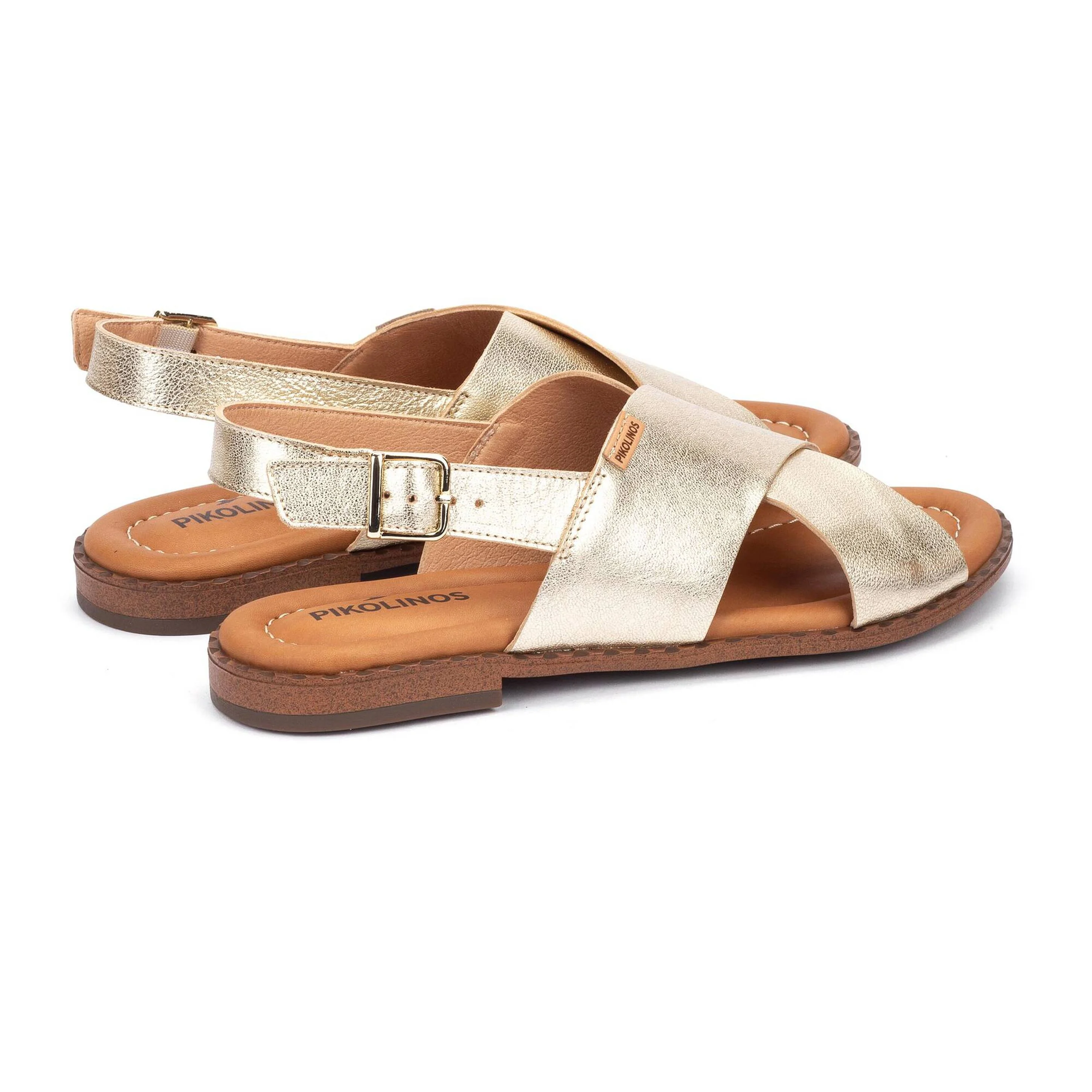 Sandale femme 'Algar' - Doré