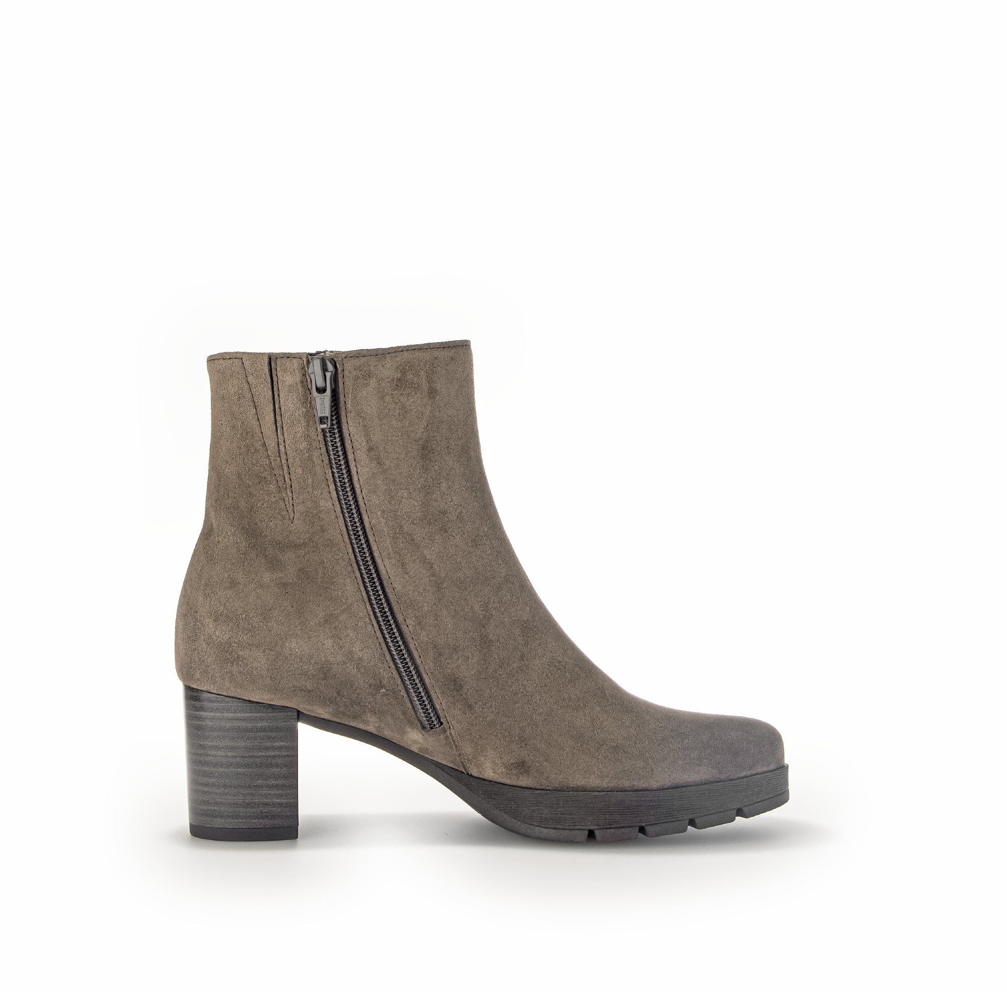 Stivaletto da donna con cerniera '32.071.30' - Grigio - ChaplinshoesStivale con cerniera da donna '32.071.30' - GrigioGabor