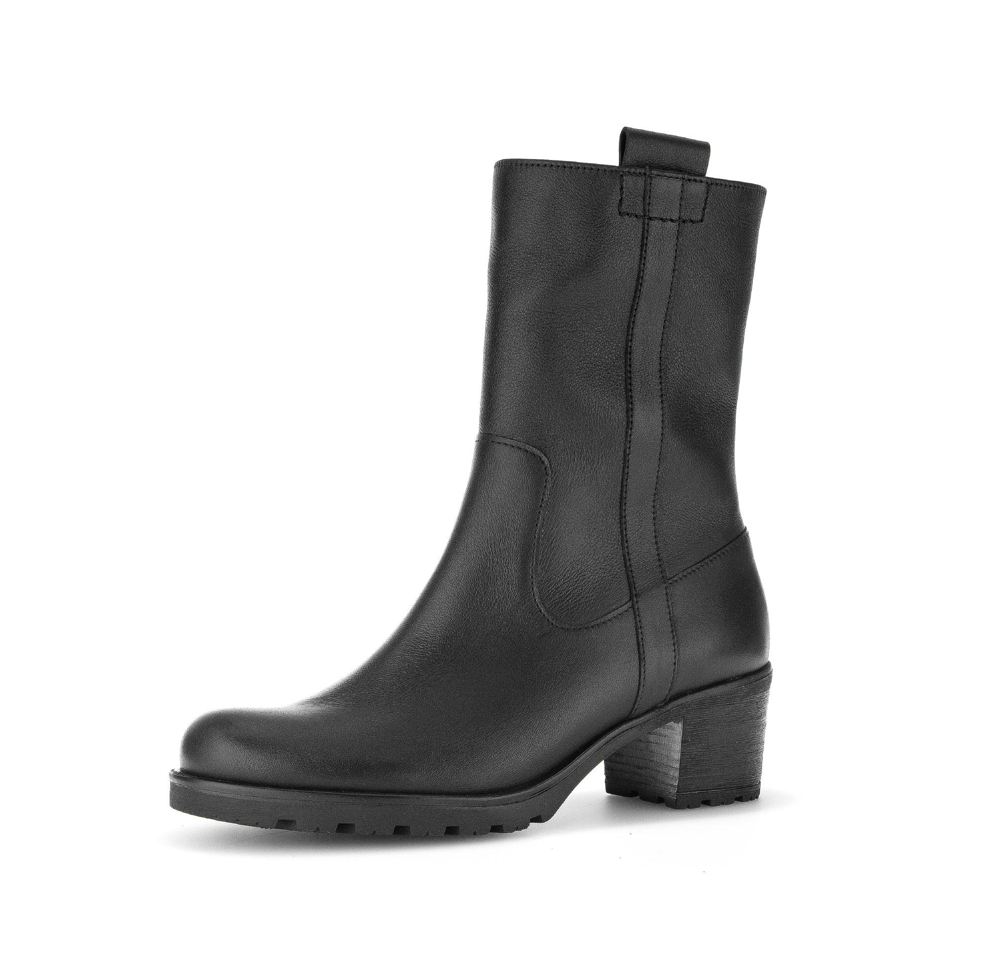 '32.806.57' women's medium long boot - black - Chaplinshoes'32.806.57' women's medium long boot - blackGabor