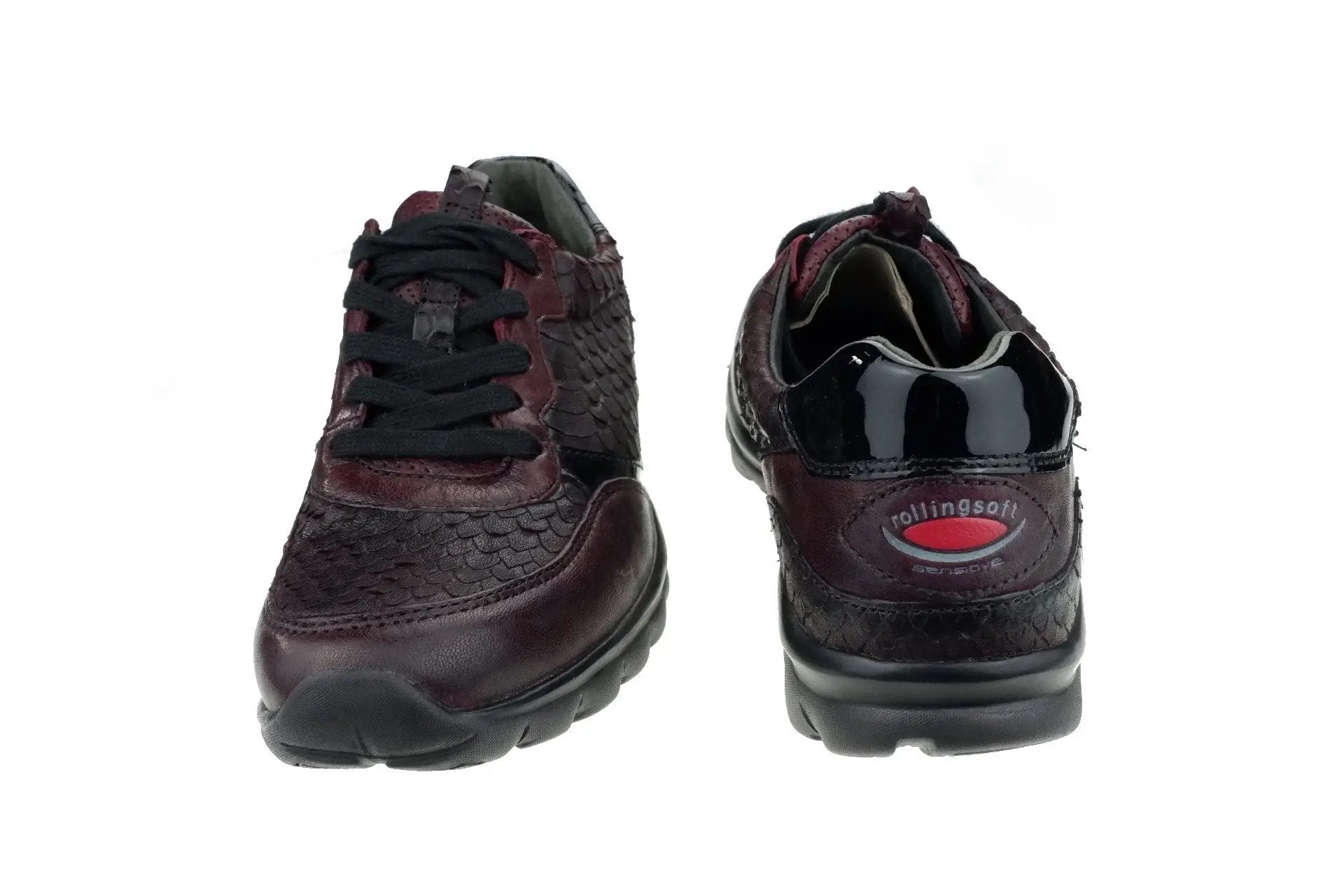 '36.968.13'women's walking rolling sneaker - red mix - Chaplinshoes'36.968.13'women's walking rolling sneaker - red mixGabor