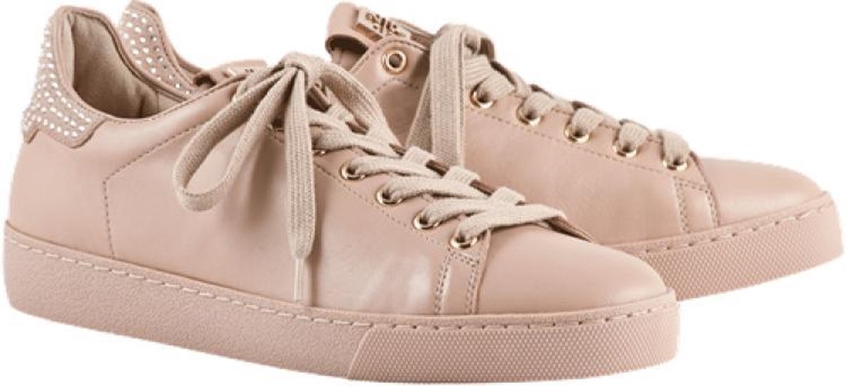 '4 - 100350 - 1800' women's sneaker with Swarovski crystals - Beige - Chaplinshoes'4 - 100350 - 1800' women's sneaker with Swarovski crystals - BeigeHögl