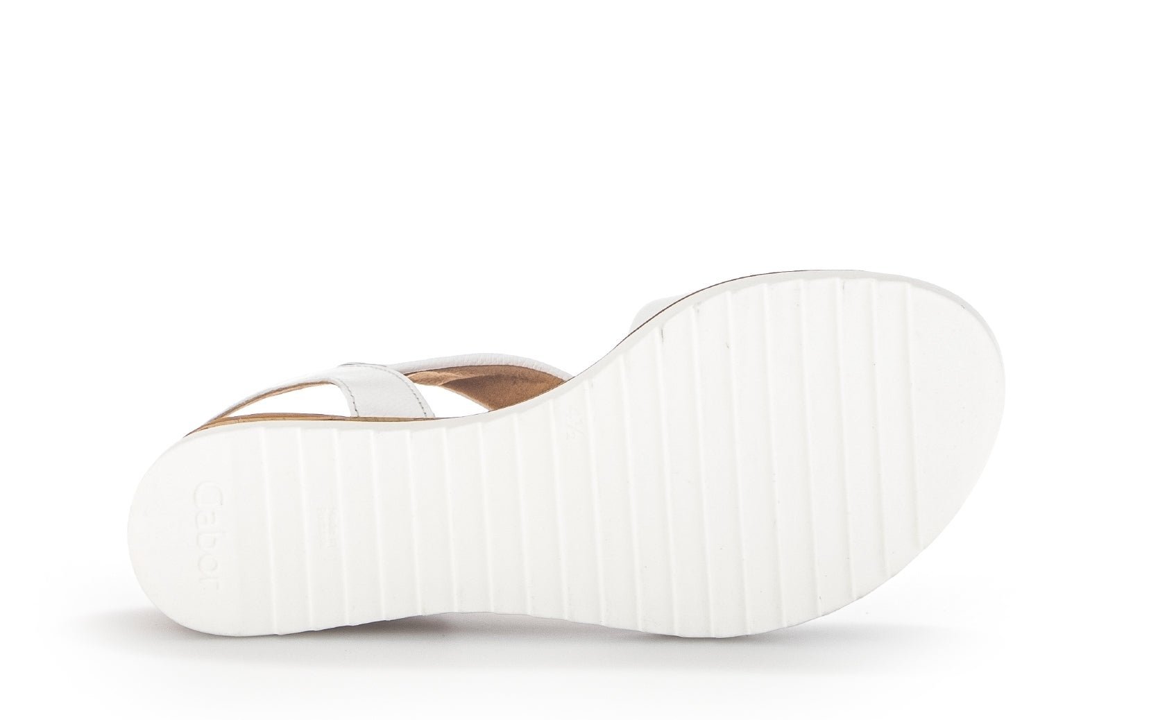 '42.751.50' women's wedge sandal - White - Chaplinshoes'42.751.50' women's wedge sandal - WhiteGabor