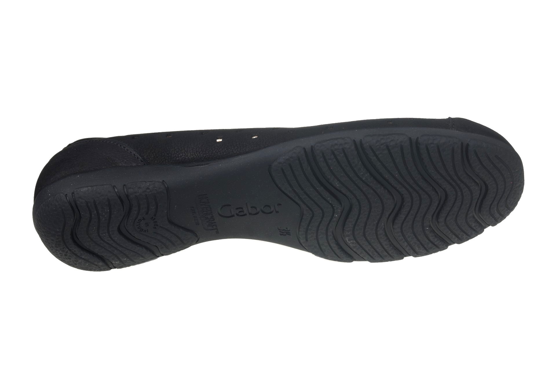 '44.169.17' women's perforated ballerina pump - black - Chaplinshoes'44.169.17' women's perforated ballerina pump - blackGabor