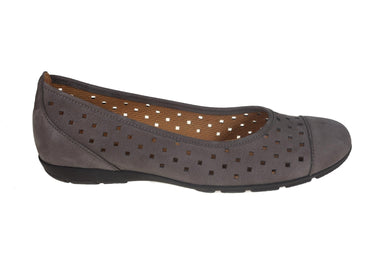 '44.169.19' women's perforated ballerina - grey - Chaplinshoes'44.169.19' women's perforated ballerina - greyGabor