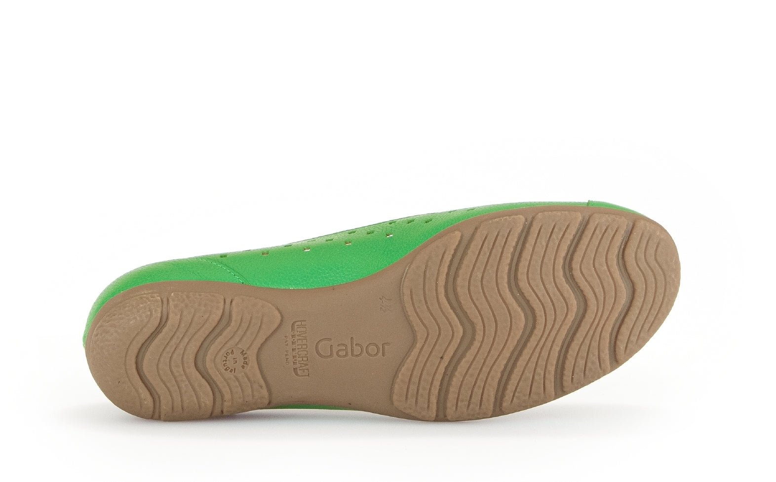 '44.169.29' women's perforated ballerina - Green - Chaplinshoes'44.169.29' women's perforated ballerina - GreenGabor