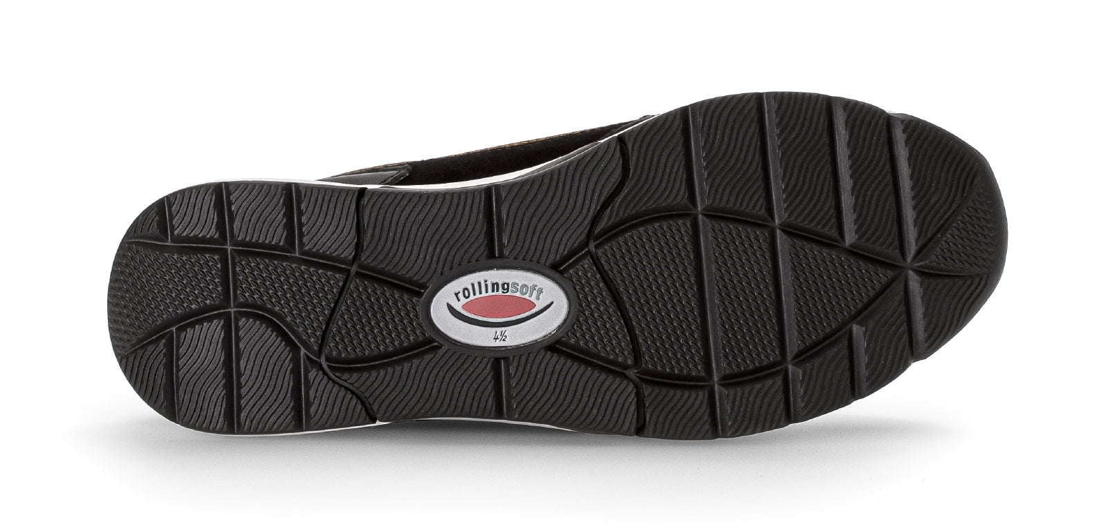 '56.875.87' tênis feminino para andar e andar - Mistura preta - Chaplinshoes'56.875.87' tênis de caminhada feminino - Preto mixGabor