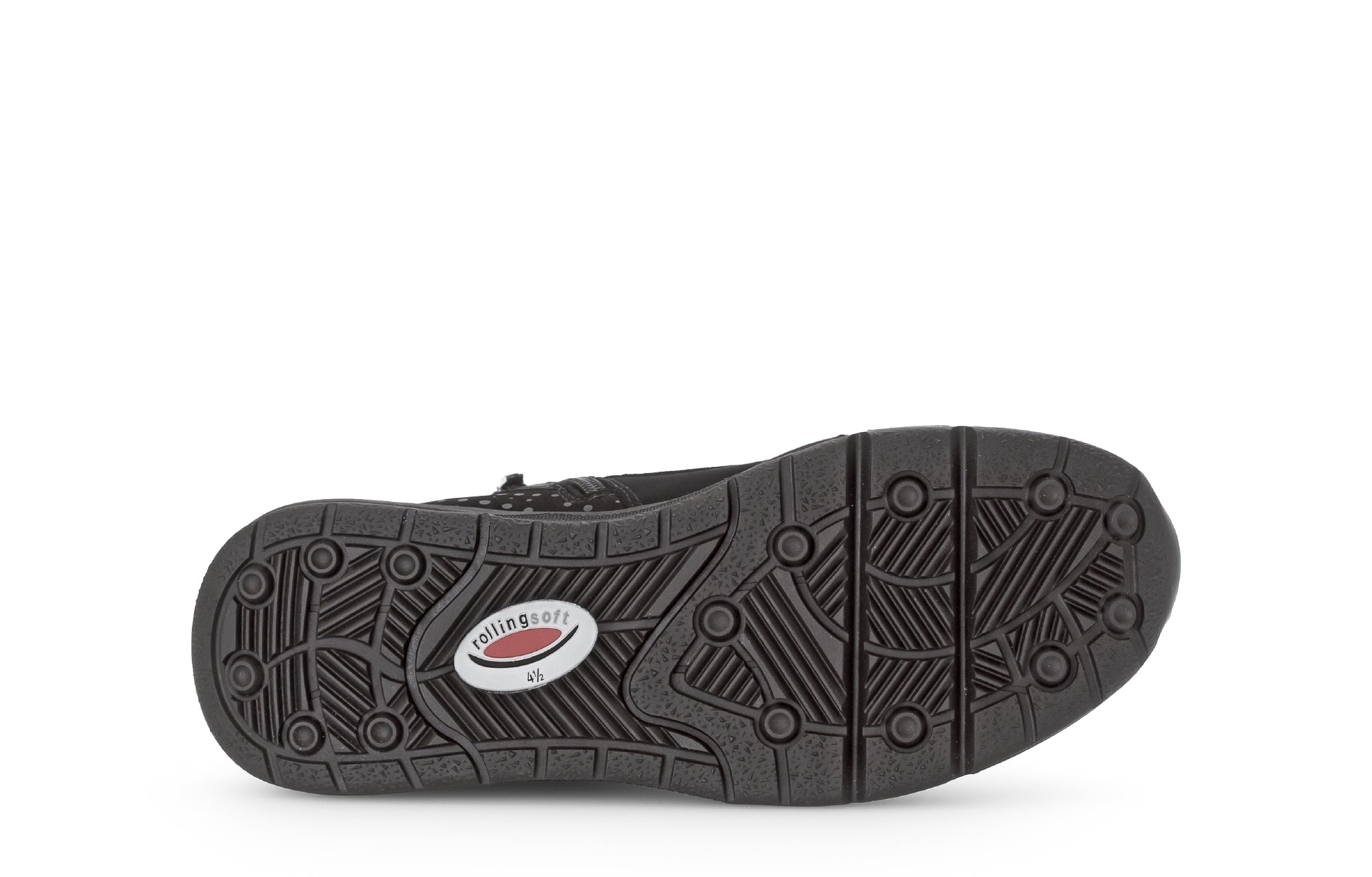 '56.885.47' women's walking rolling lace - zip boot - Black - Chaplinshoes'56.885.47' women's walking rolling lace - zip boot - BlackGabor