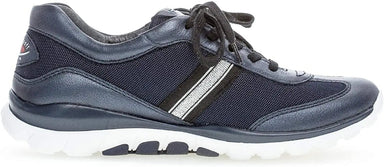 '56.966.66' dames rollende wandelschoen - Blauw - Chaplinshoes'56.966.66' dames rollende wandelschoen - BlauwGabor