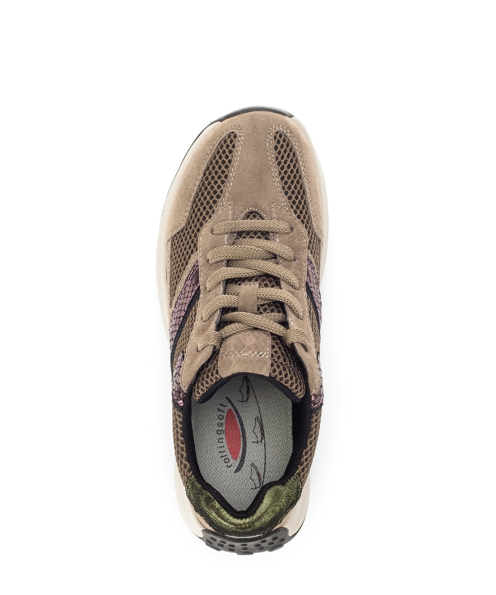 sneaker da passeggio da donna '56.996.43' - beige - ChaplinshoesSneaker da passeggio da donna '56.996.43' - beigeGabor