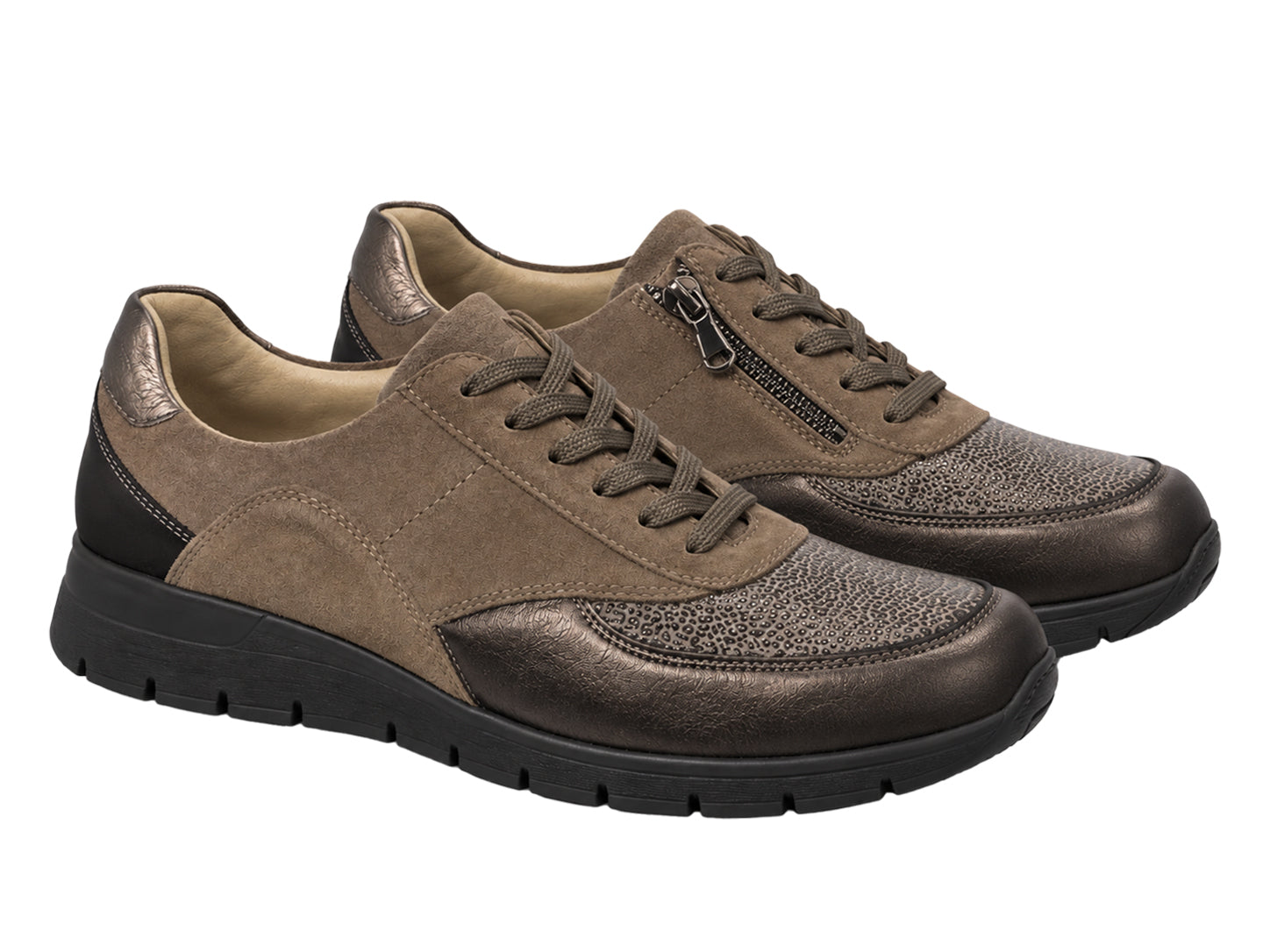 K-Ramona Women's Extra Wide Fit (K) Sneakers - Grey