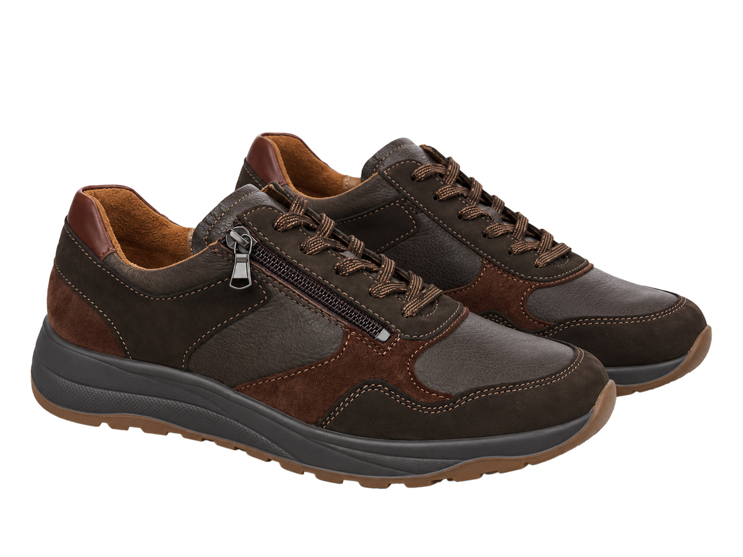 Sneaker très large (K) pour hommes 'K-John' - Marron