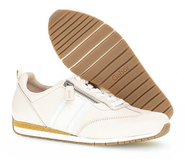 Damessneaker met veters '66.338.53' beige - ChaplinshoesDamessneaker met veters '66.338.53' beigeGabor