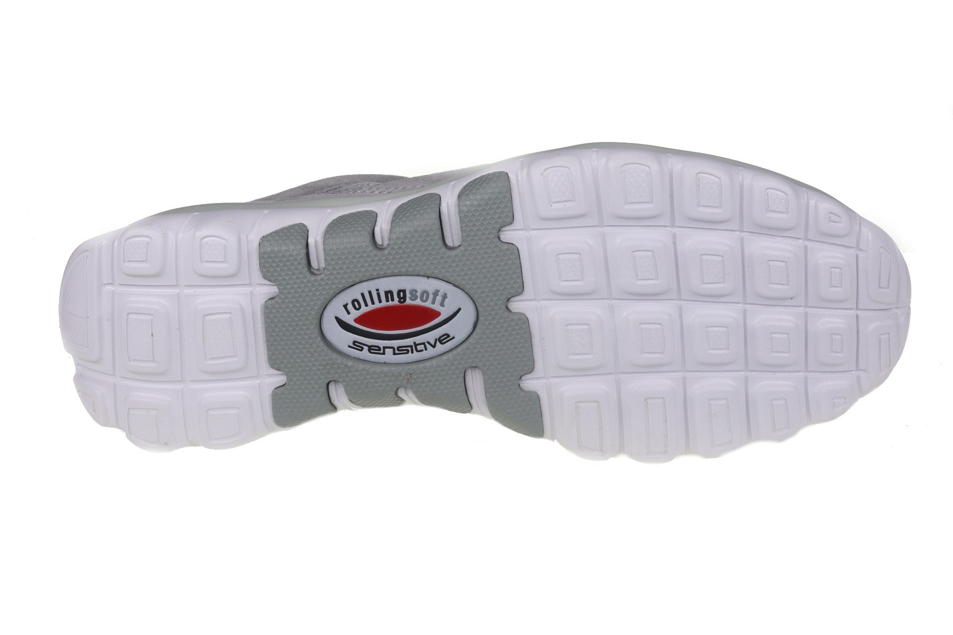 Rollende damessneaker '66.966.39' - grijs - ChaplinshoesRollende damessneaker '66.966.39' - grijsGabor