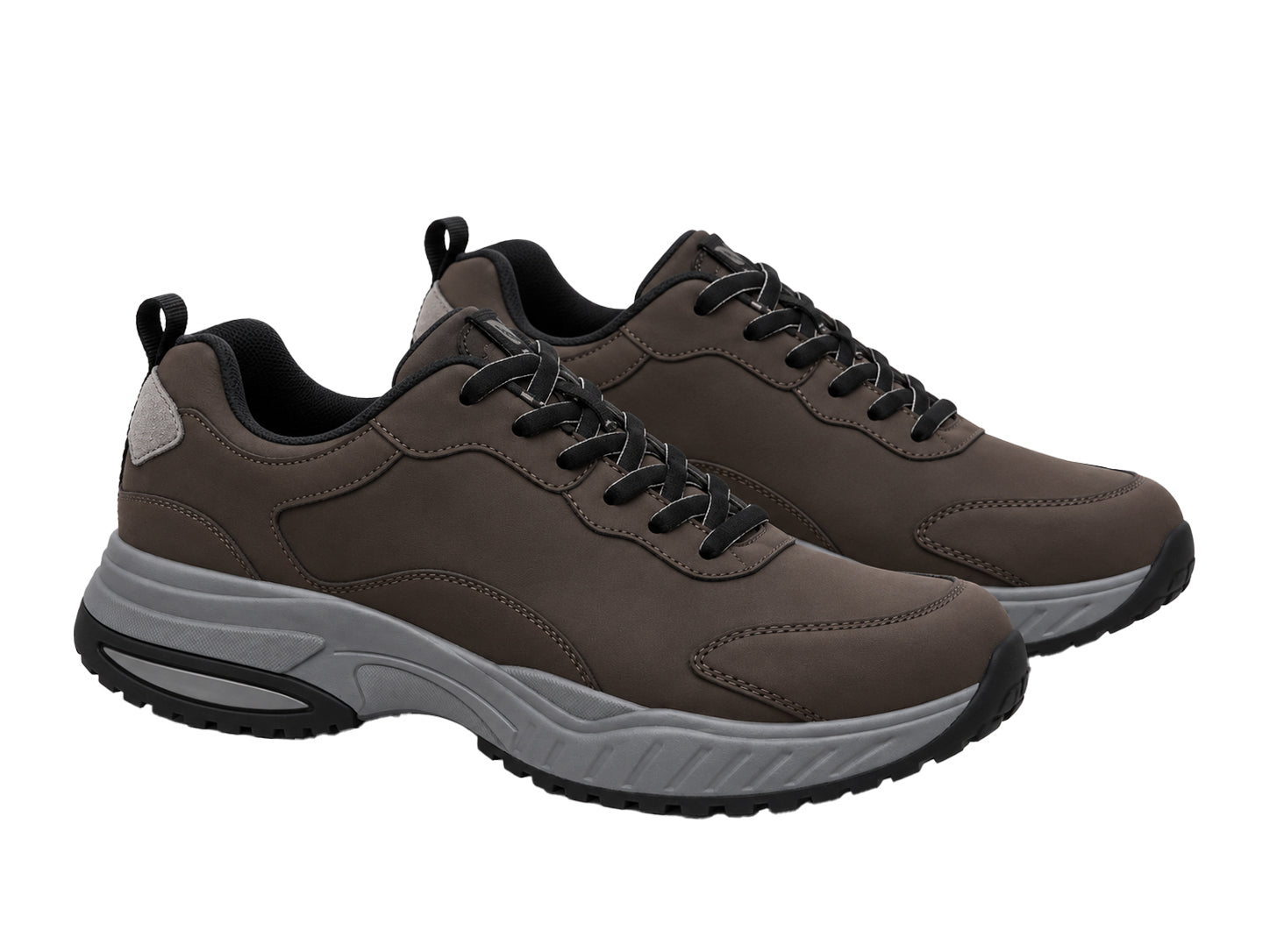 Herren-Laufsneaker „H+K Pero“ mit weiter Passform (H + K) – Grau