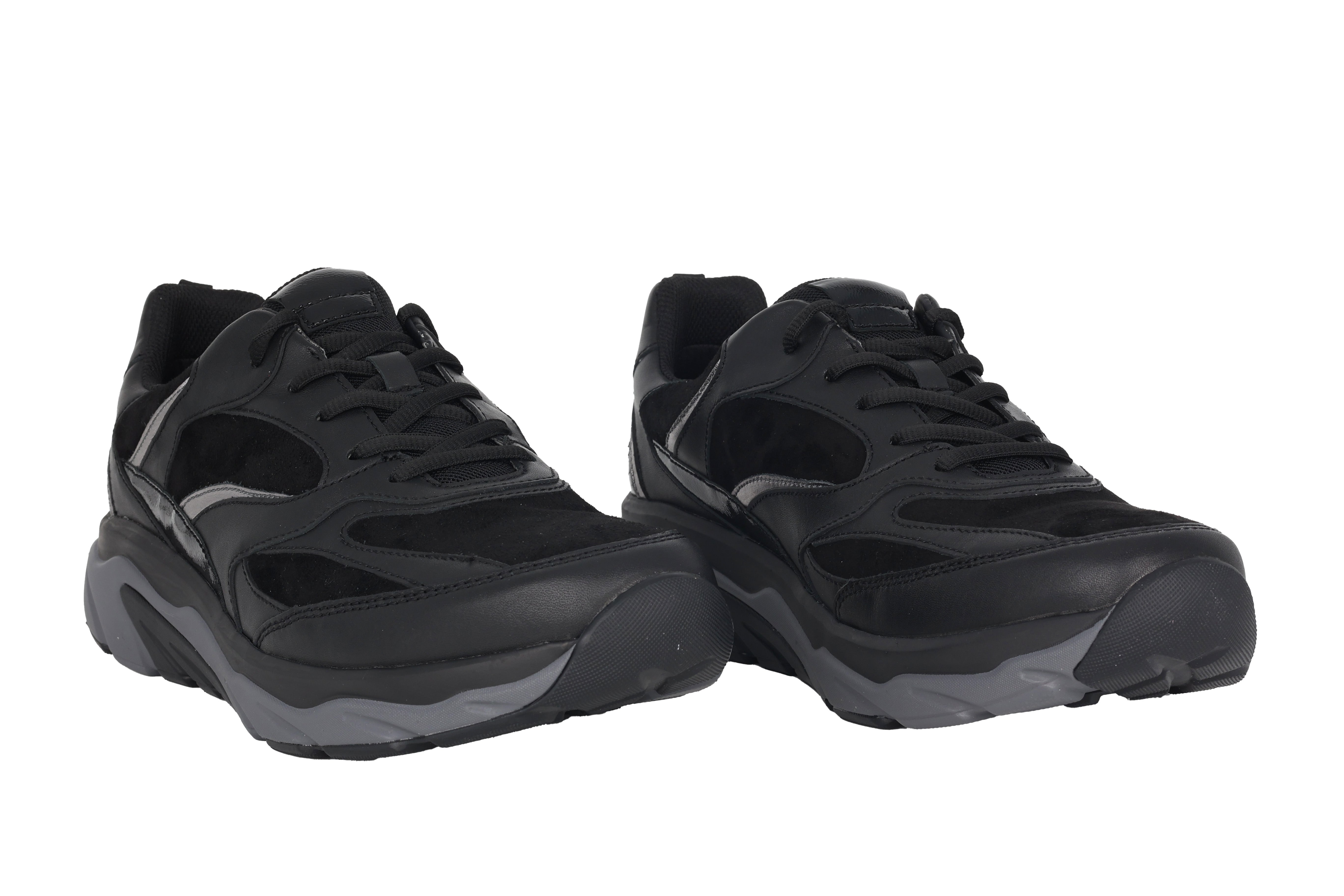 Roll-Schnürschuh '76.936.47' für Damen – Schwarz