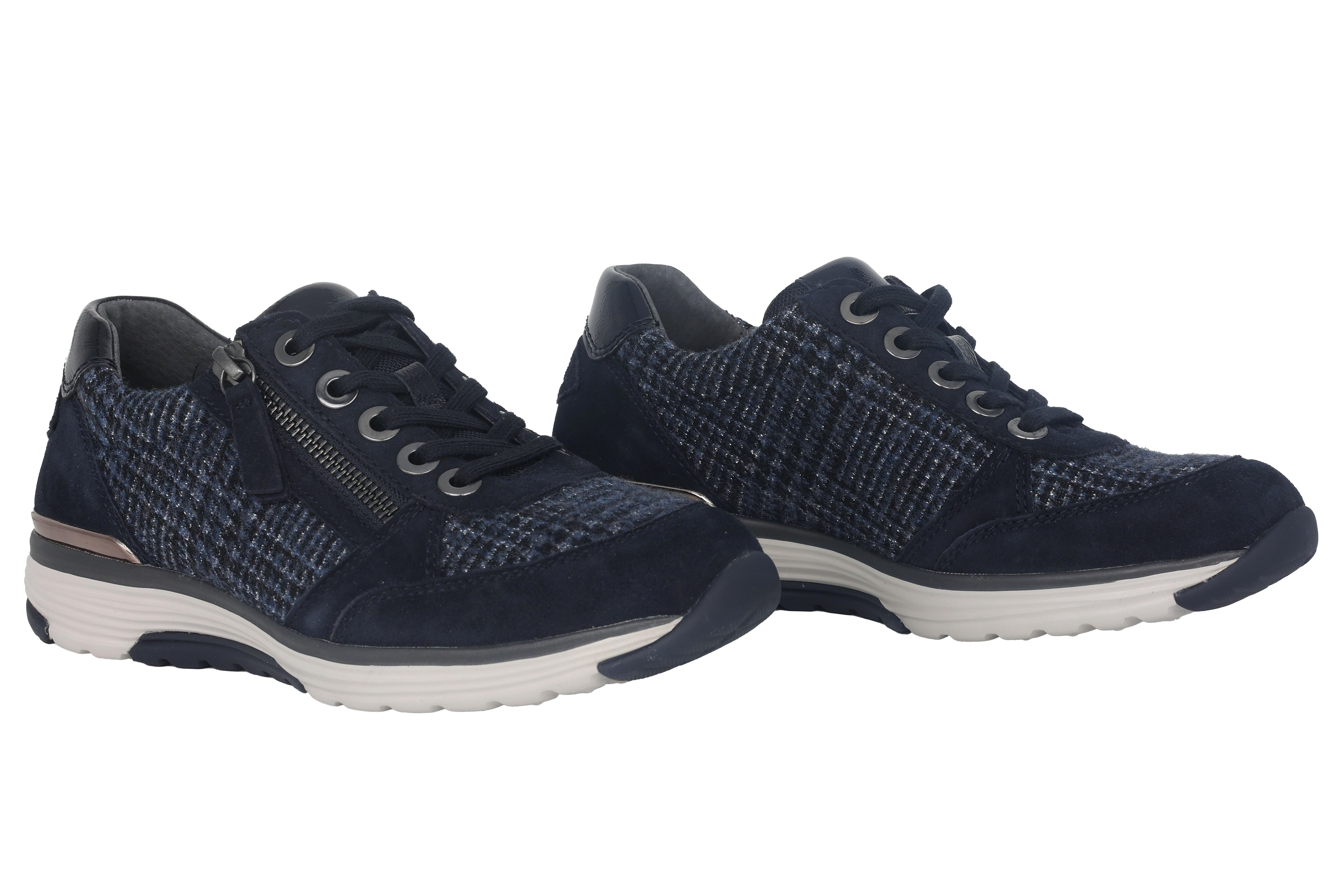 '76.973.66' women's walking running rolling sneaker - blue