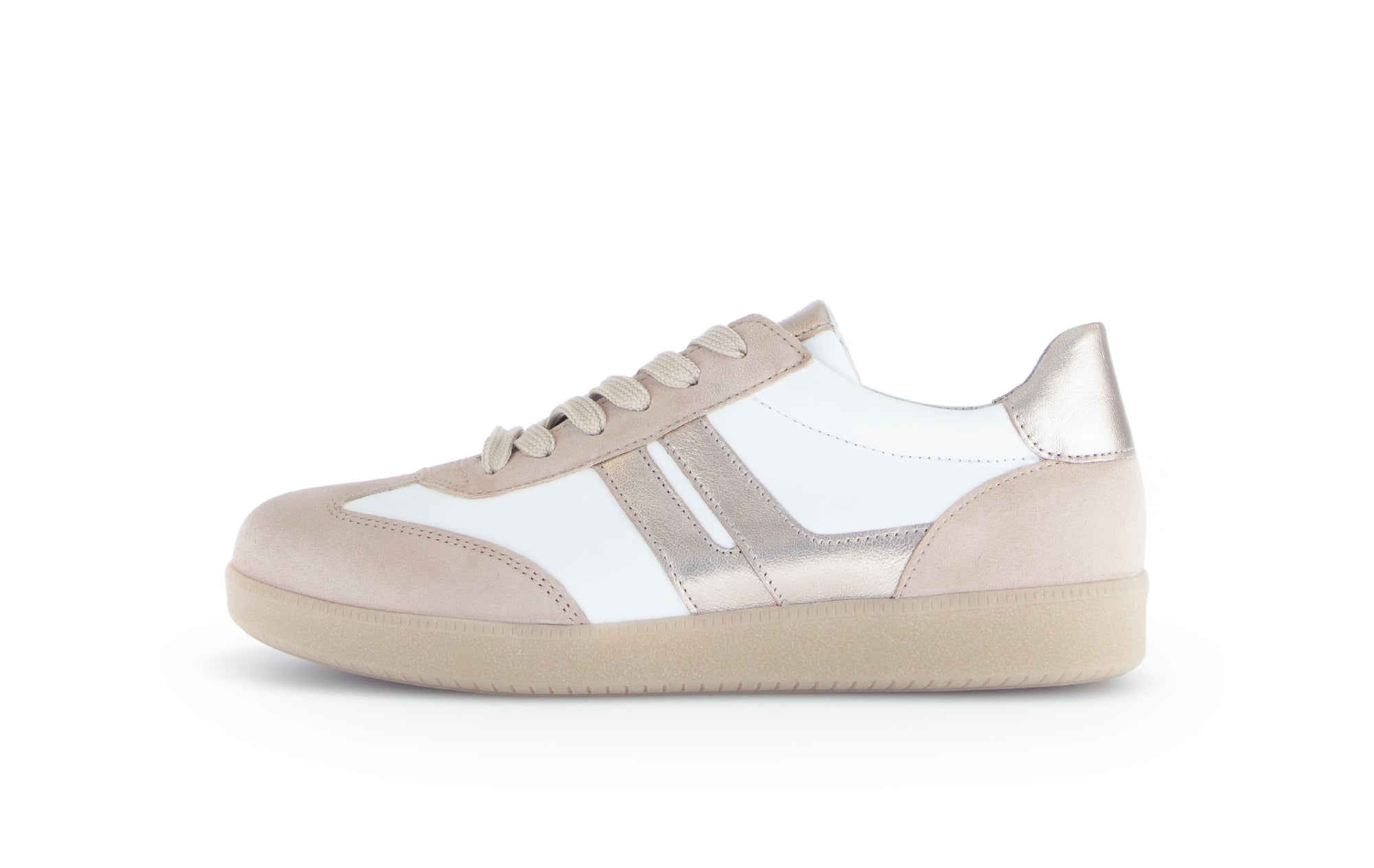 Baskets pour femmes '83.300.12' - beige/blanc