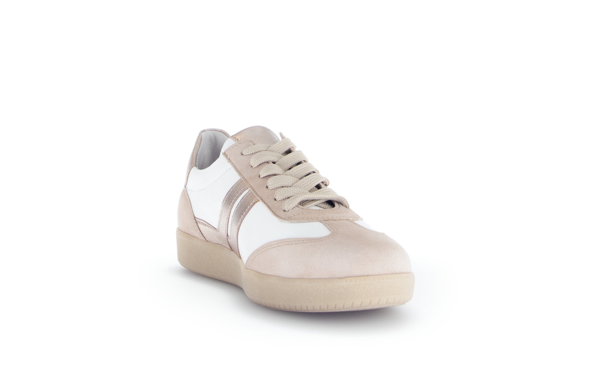 Baskets pour femmes '83.300.12' - beige/blanc