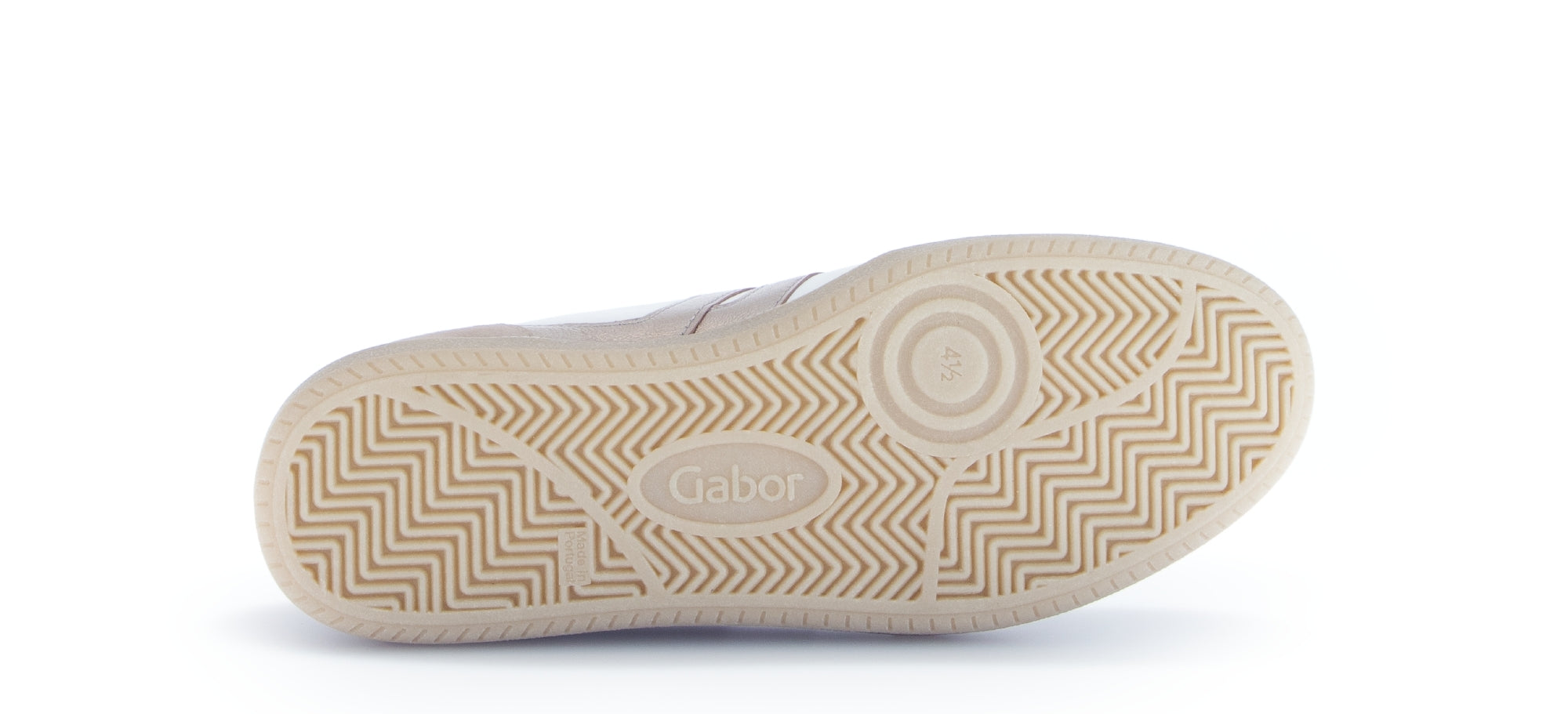 Baskets pour femmes '83.300.12' - beige/blanc