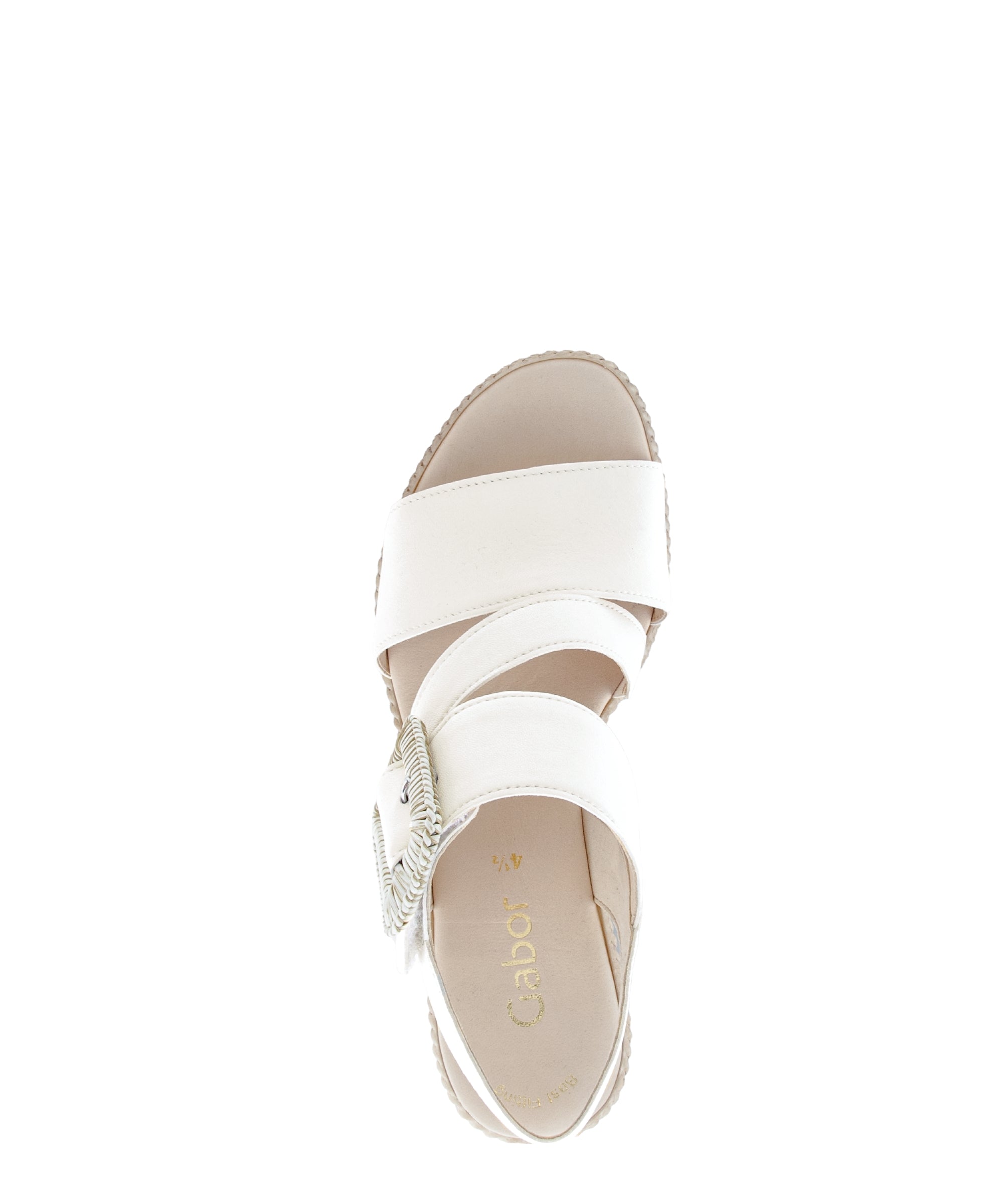 '84.771.20' kilesandal til kvinder - hvid