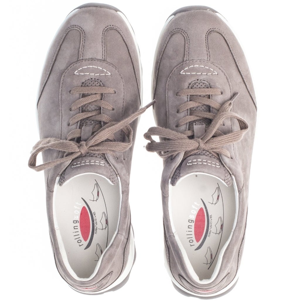 Zapatilla deportiva con ruedas para caminar para mujer '86.965' - Gris - ChaplinshoesZapatilla con ruedas para caminar de mujer '86.965' - GreyGabor