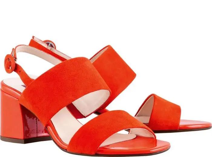 '9 - 10 5542 - 4200' women's sandal - orange - Chaplinshoes'9 - 10 5542 - 4200' women's sandal - orangeHögl