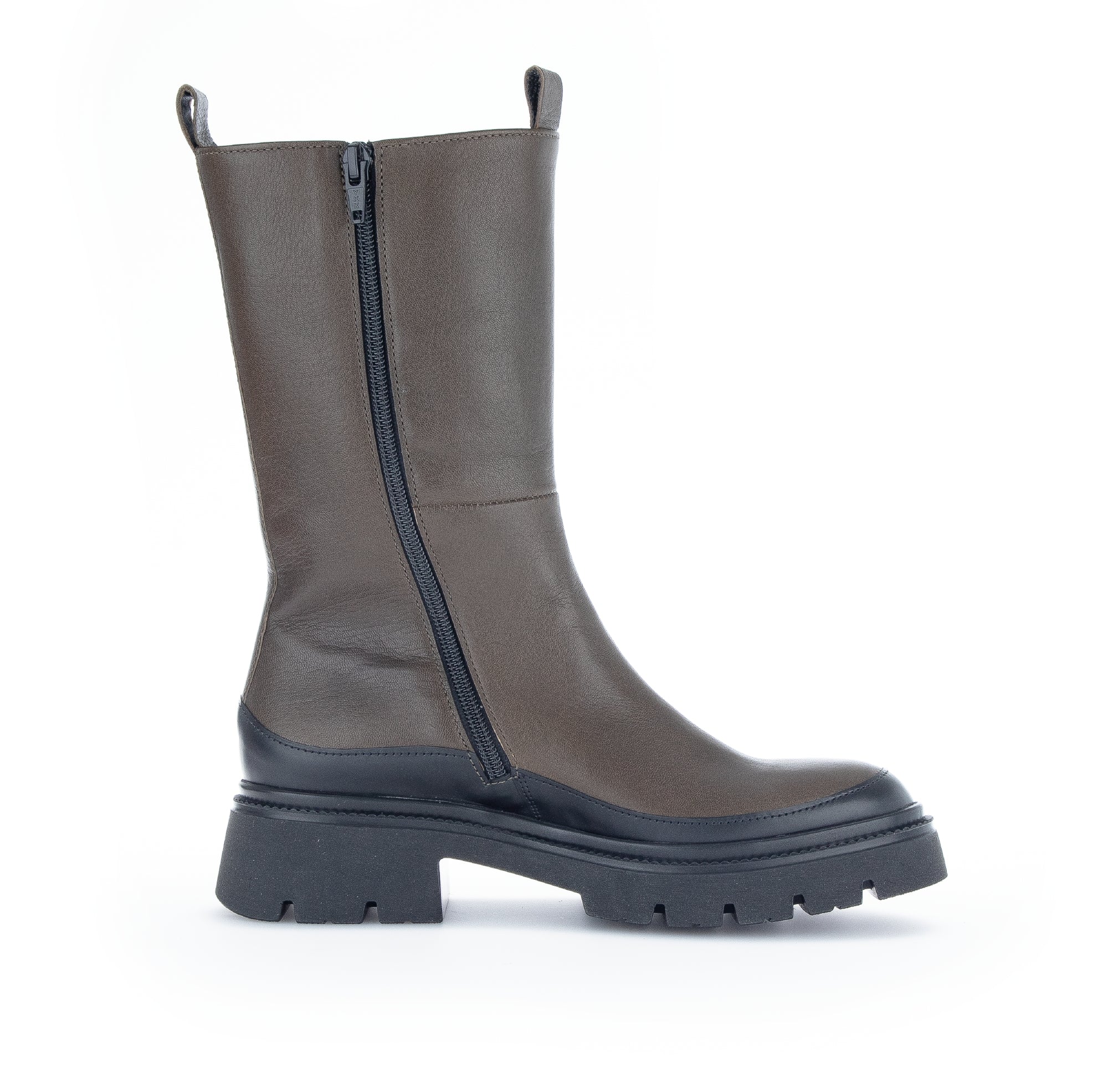 '91.834.21' middellange dameslaars - Groen - Chaplinshoes'91.834.21' middellange dameslaars - GroenGabor