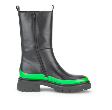 '91.834.33' women's medium long boot - Black green - Chaplinshoes'91.834.33' women's medium long boot - Black greenGabor