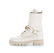 '92.743.61' women's wide fit (H) lace - zip boot - Off white - Chaplinshoes'92.743.61' women's wide fit (H) lace - zip boot - Off whiteGabor