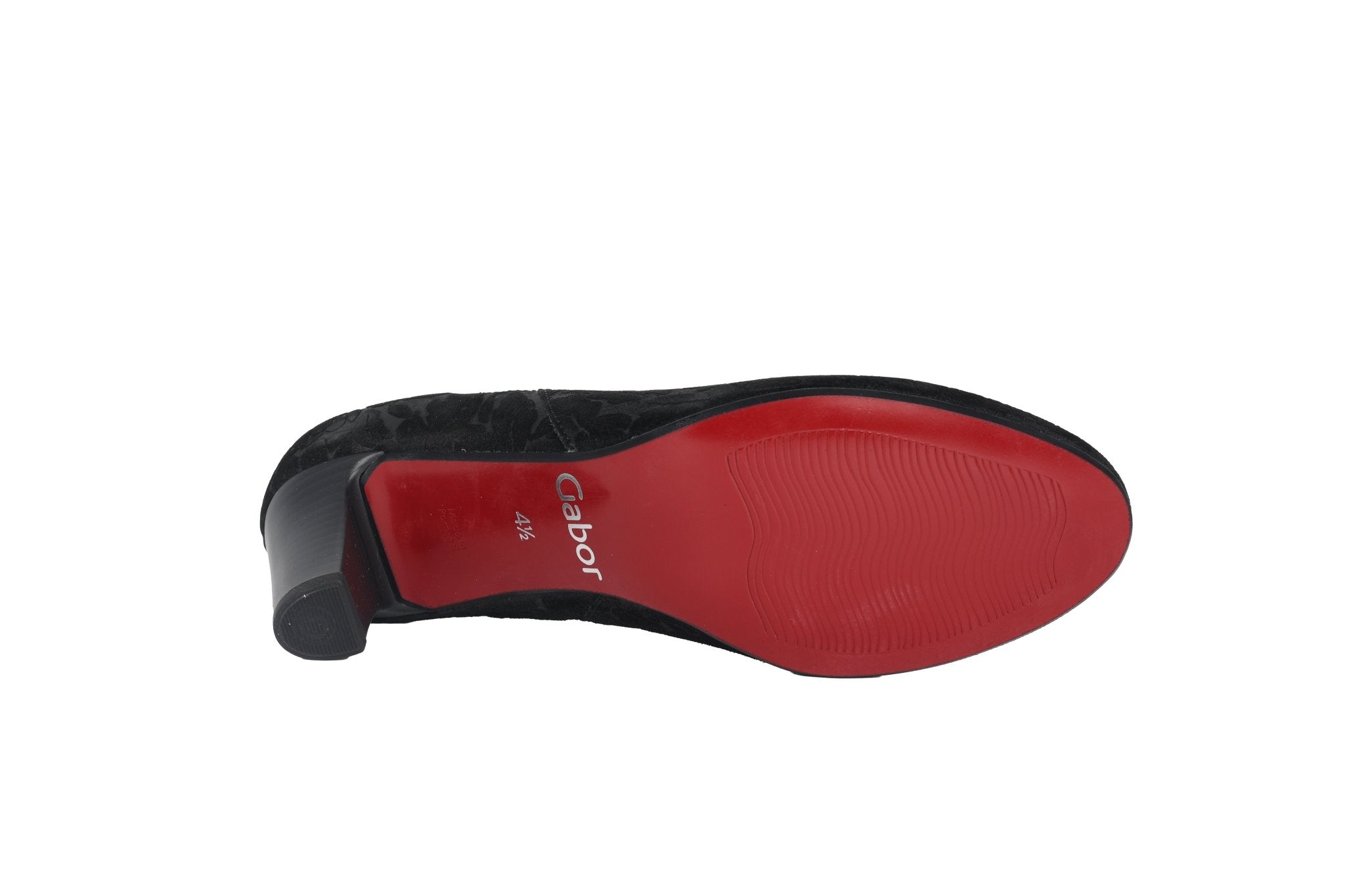 '95.260.87' women's pump - Black print - Chaplinshoes'95.260.87' women's pump - Black printGabor