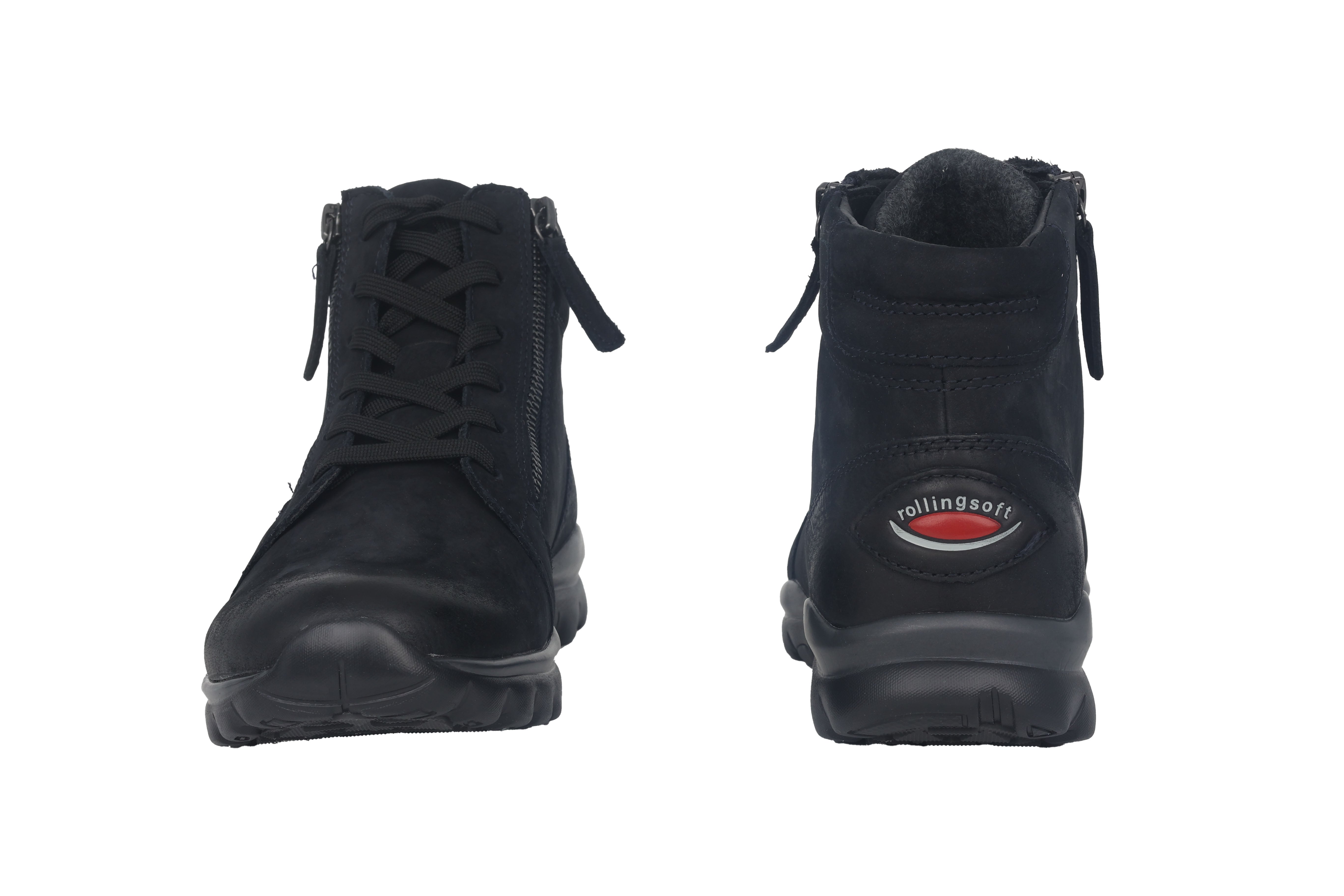 '96.868.46' Botte de marche à lacets à roulettes pour femme - Bleu