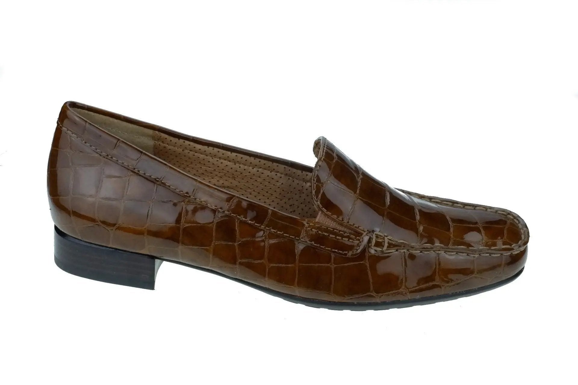 '96.324.34' women's pump - Patent caramel brown - Chaplinshoes'96.324.34' women's pump - Patent caramel brownGabor