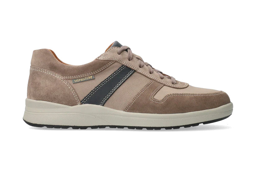 Sneaker stringata da uomo 'Vito' - Marrone