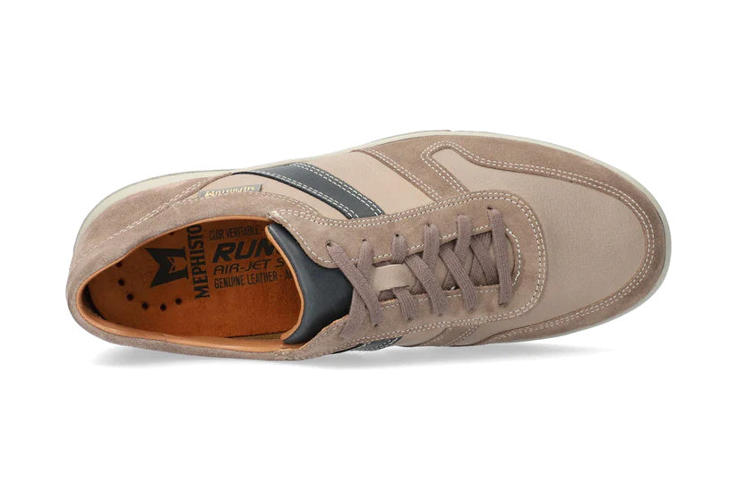 Sneaker stringata da uomo 'Vito' - Marrone