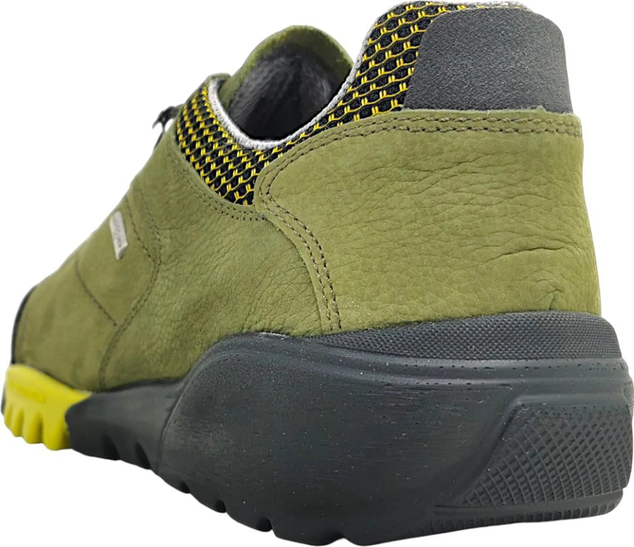 Chaussures à lacets imperméables coupe large (H) pour hommes 'H-Fritz' - Vert